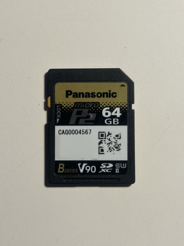 Panasonic microp2 64gb - panasonic,