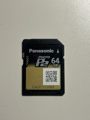Panasonic microp2 64gb - panasonic,