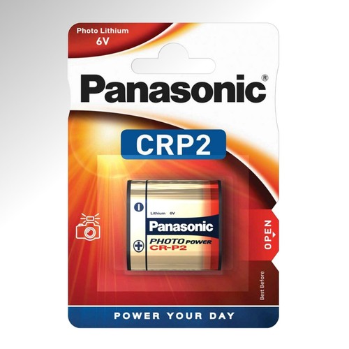 Panasonic p2 lithium - 2x, cr-p2