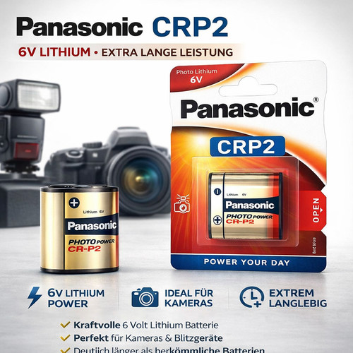 Panasonic lithium crp2 - x,